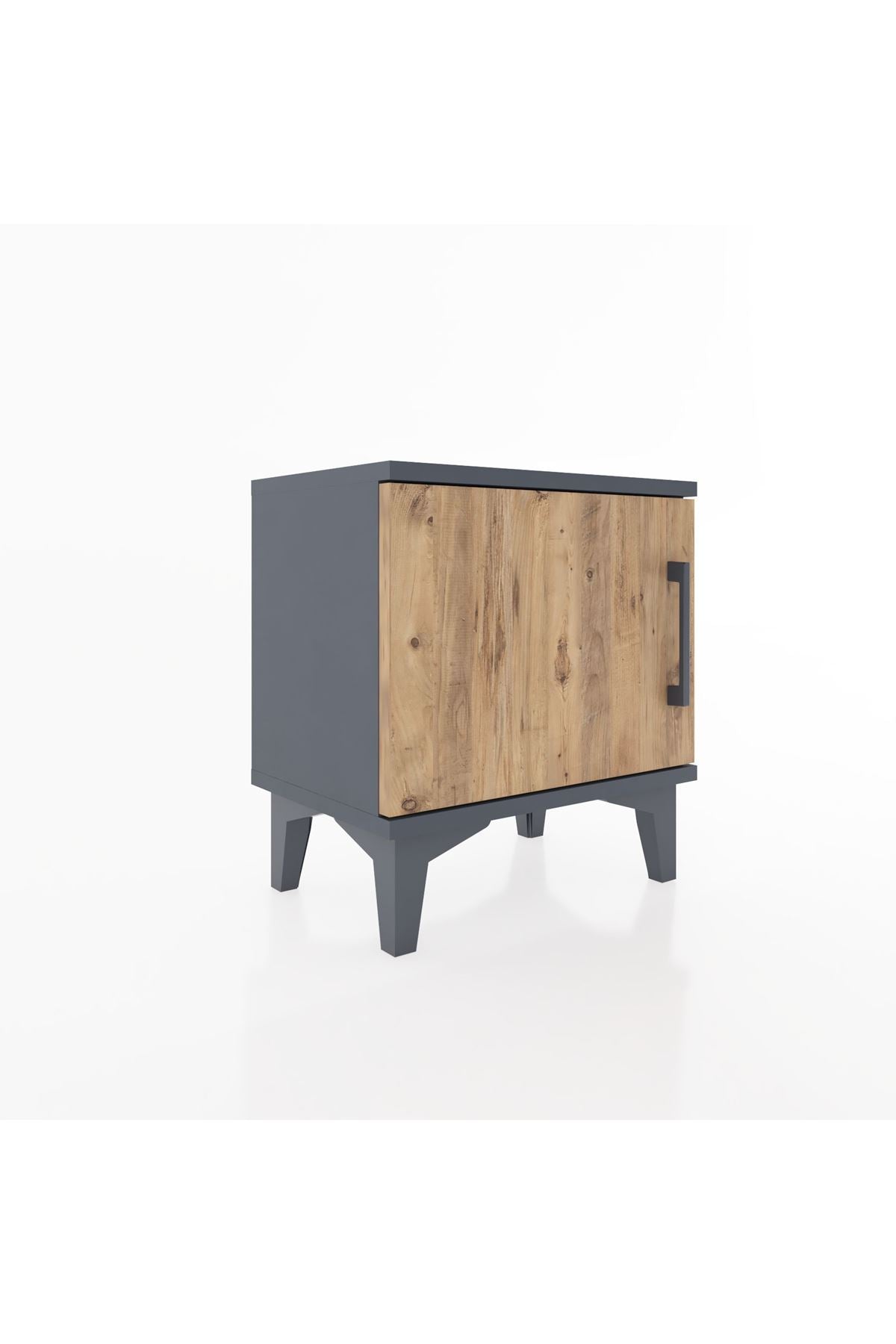 Arges Komodin Tek Raflı Tek Kapaklı 44x30x48 - S06M006V6A