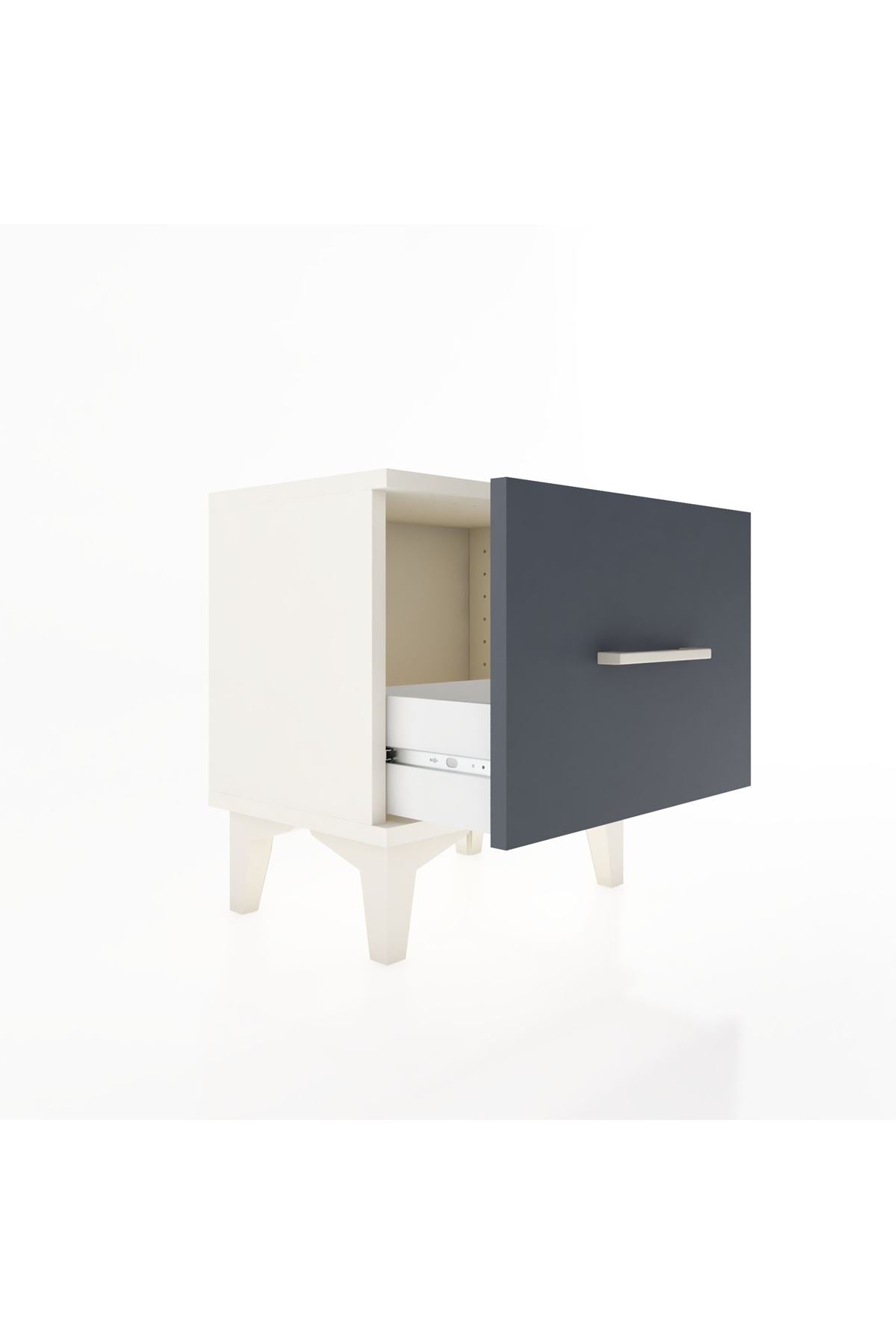 Arges Komodin Tek Çekmeceli 44x30x48 - S06M001V2A
