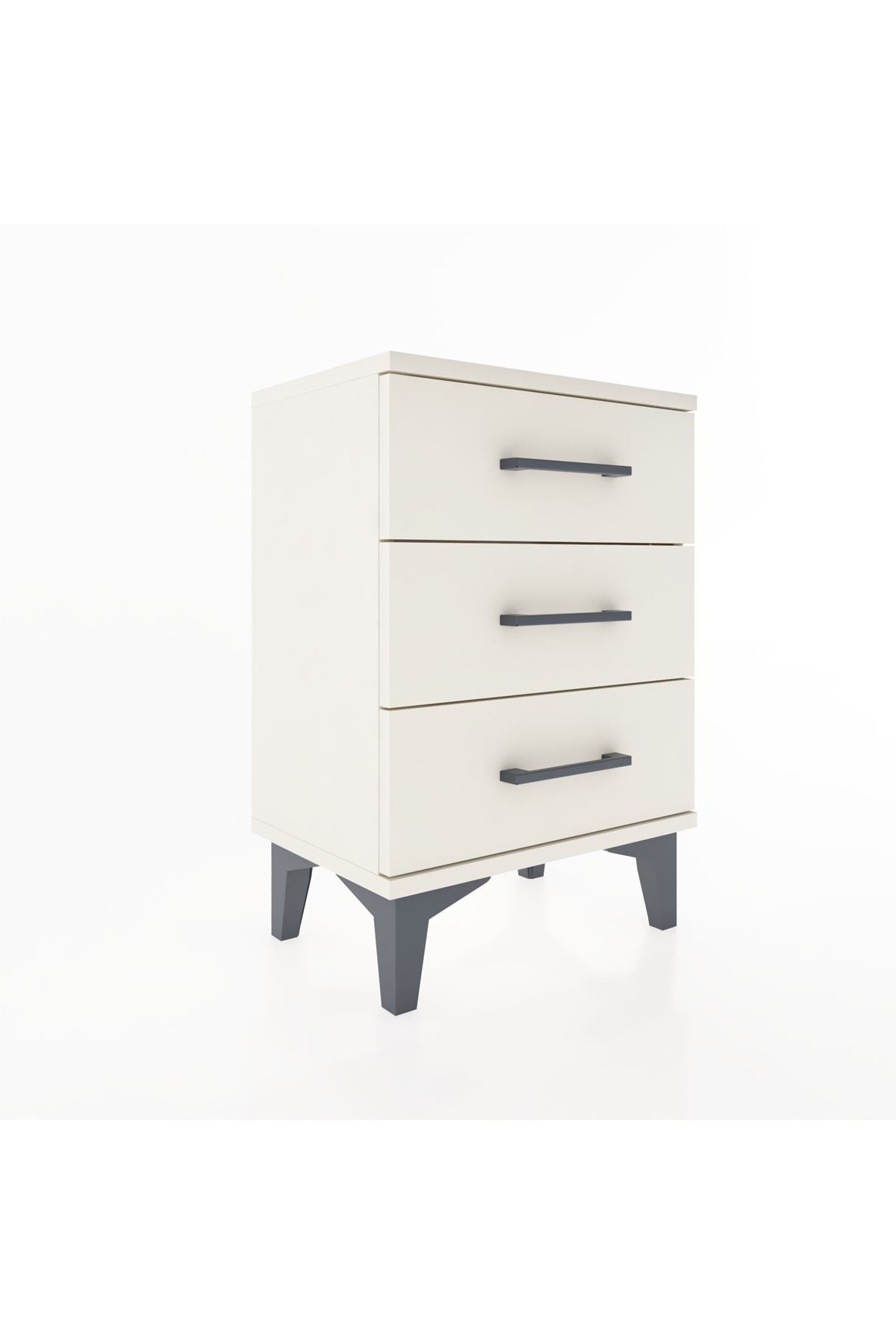 Arges Komodin 3 Çekmeceli 44x30x64 - S07M001V1A