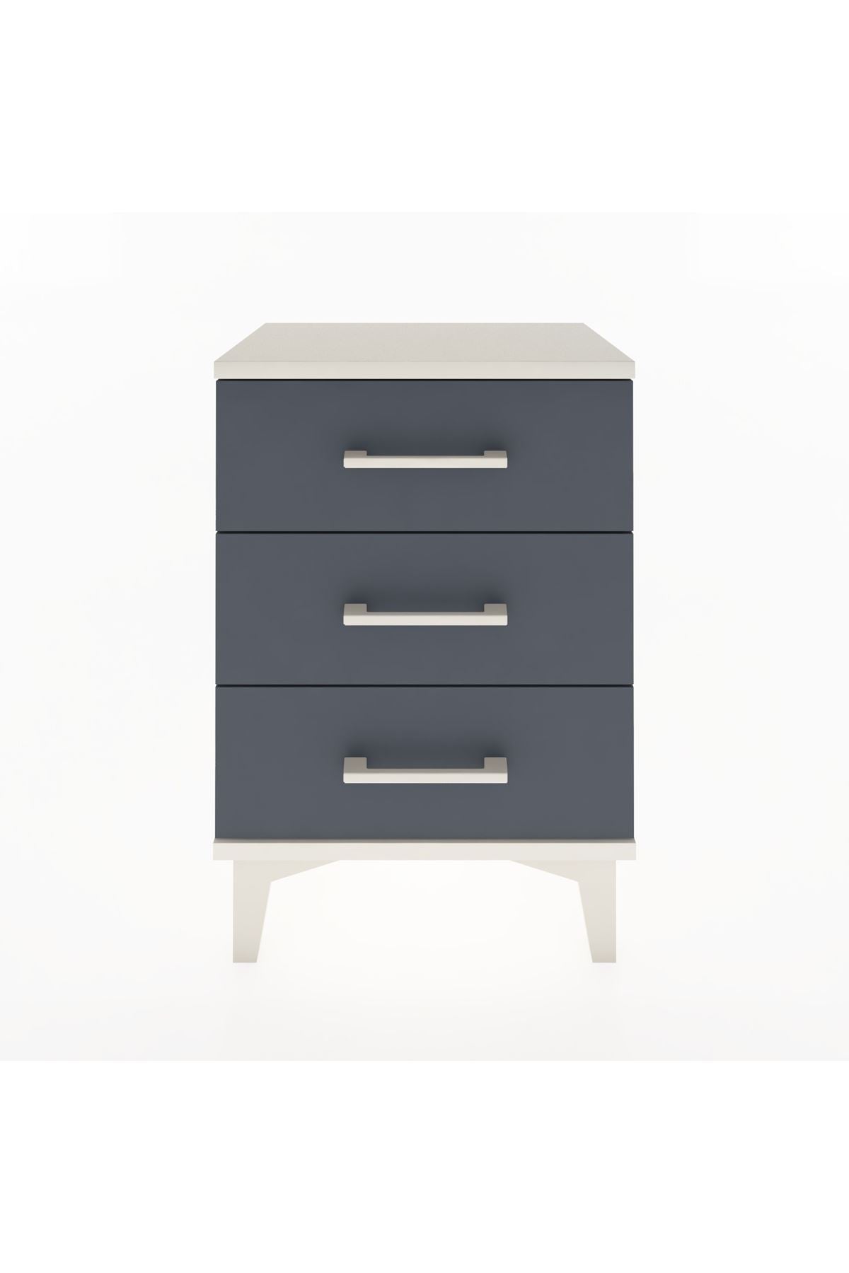 Arges Komodin 3 Çekmeceli 44x30x64 - S07M001V2A