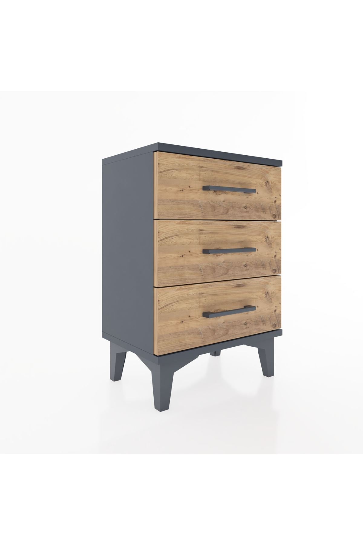 Arges Komodin 3 Çekmeceli 44x30x64 - S07M001V6A