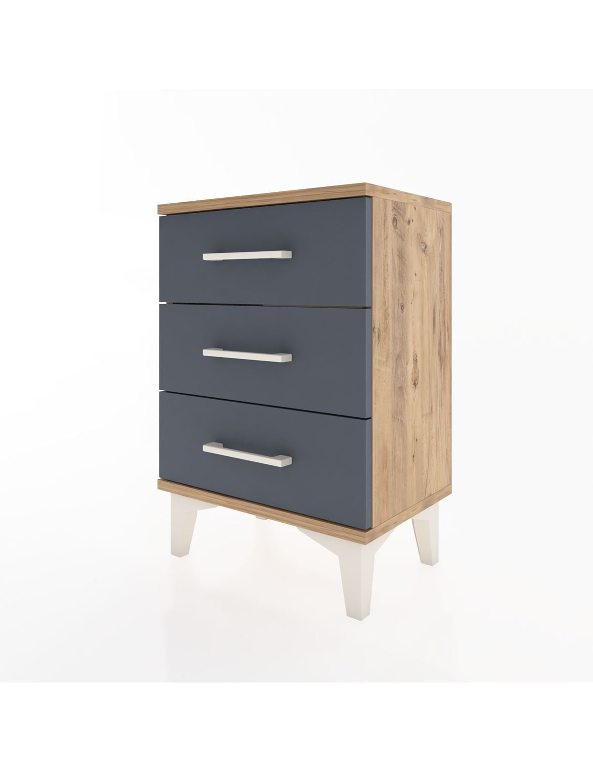 Arges Komodin 3 Çekmeceli 44x30x64 - S07M001V8A
