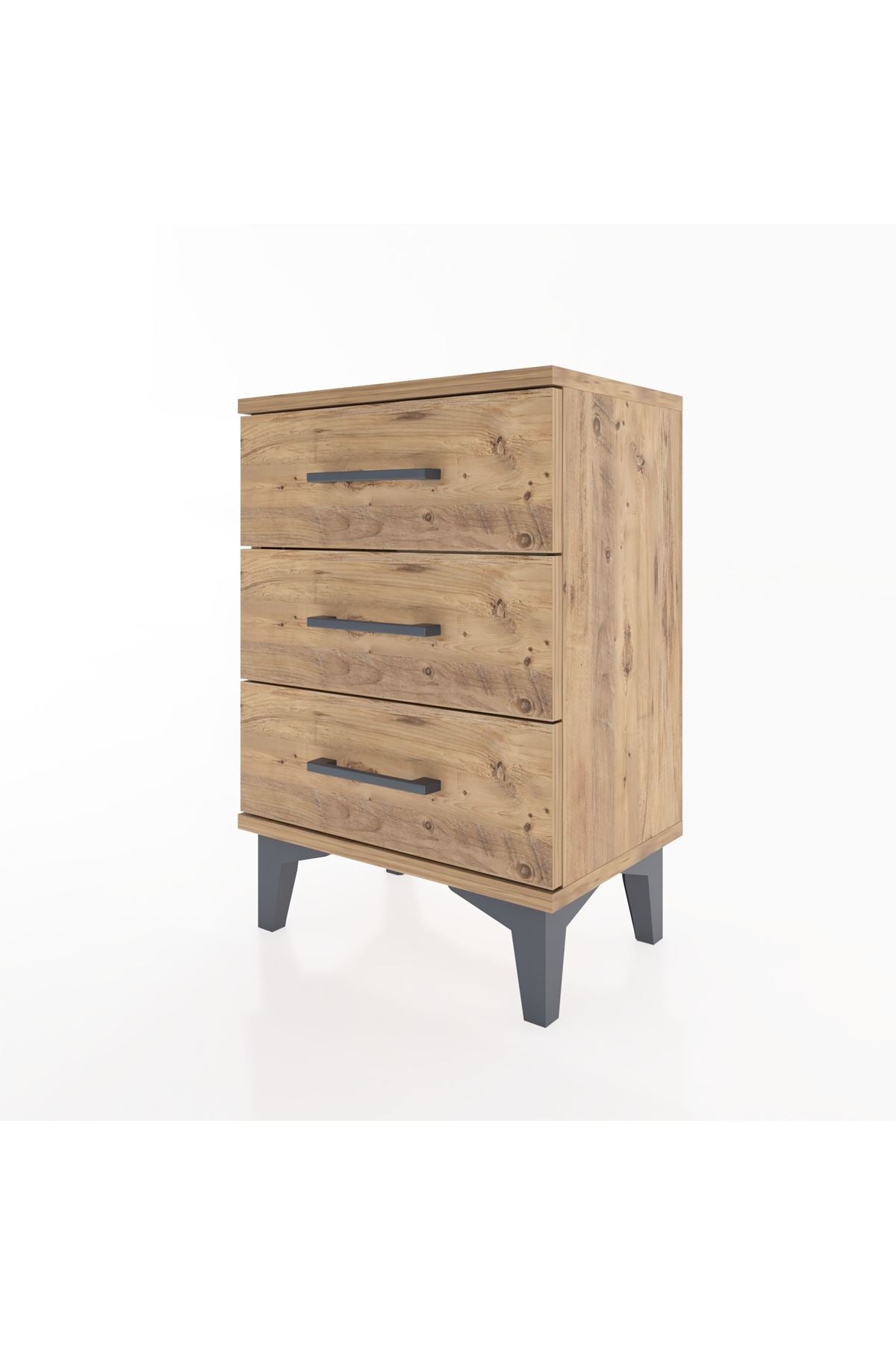 Arges Komodin 3 Çekmeceli 44x30x64 - S07M001V9A