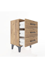 Arges Komodin 3 Çekmeceli 44x30x64 - S07M001V9A