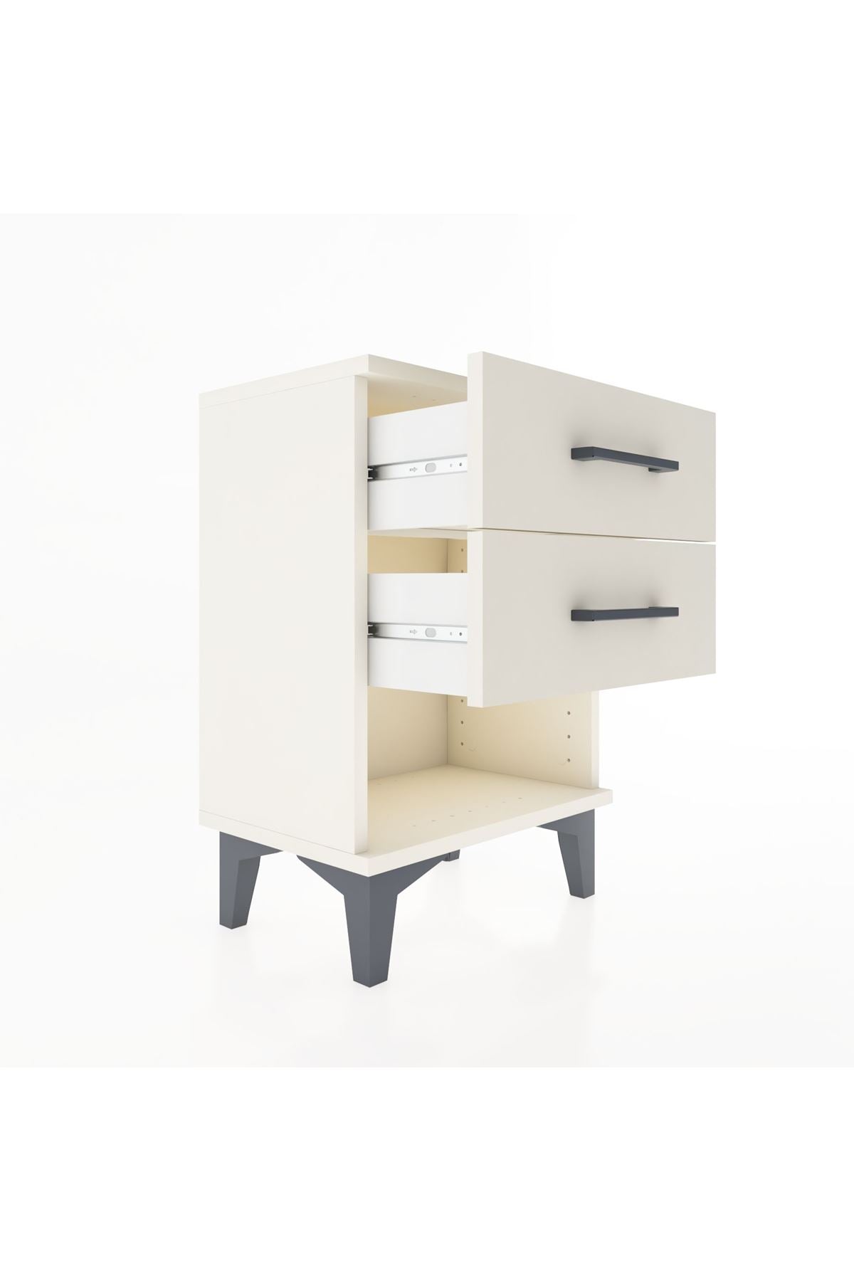 Arges Komodin 2 Çekmeceli 44x30x64 - S07M002V1A