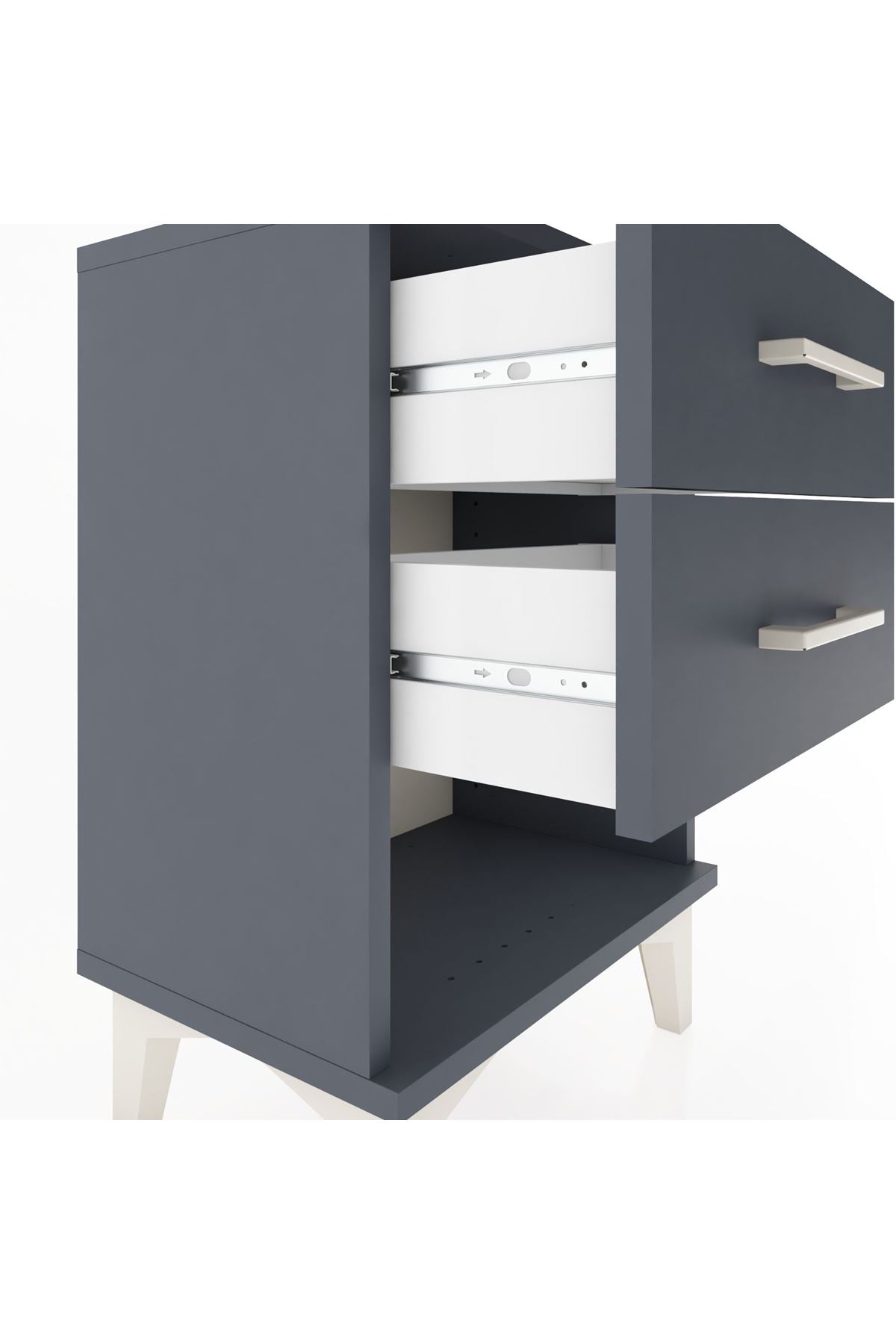Arges Komodin 2 Çekmeceli 44x30x64 - S07M002V5A
