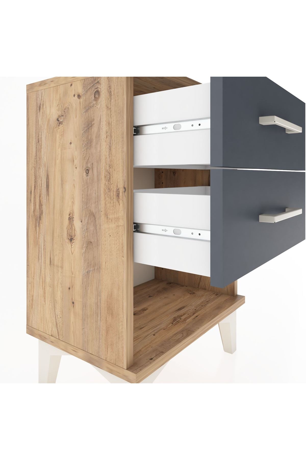 Arges Komodin 2 Çekmeceli 44x30x64 - S07M002V8A