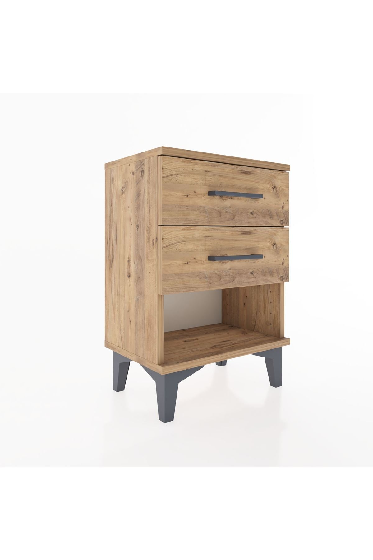 Arges Komodin 2 Çekmeceli 44x30x64 - S07M002V9A