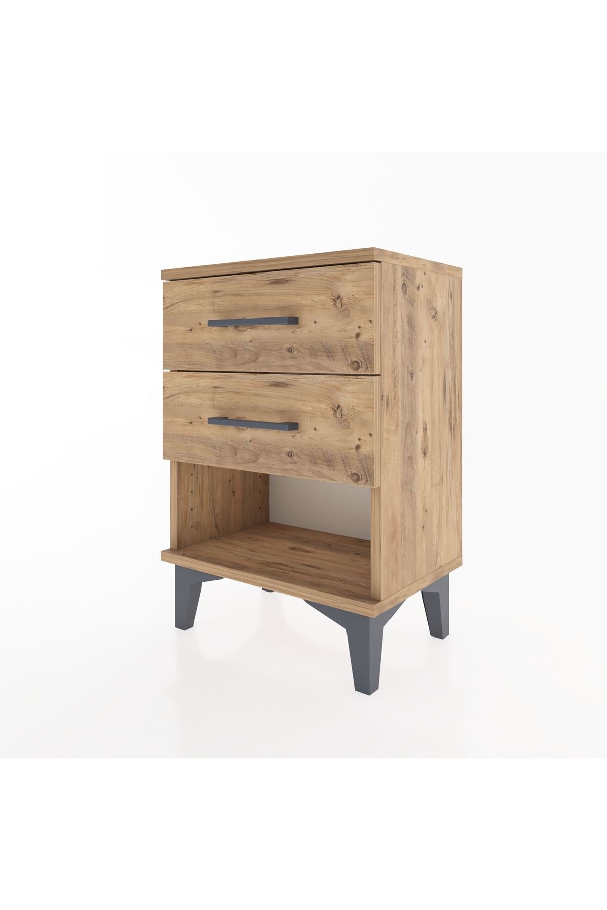 Arges Komodin 2 Çekmeceli 44x30x64 - S07M002V9A