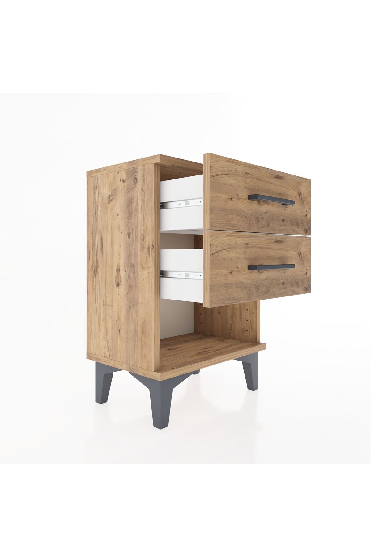 Arges Komodin 2 Çekmeceli 44x30x64 - S07M002V9A