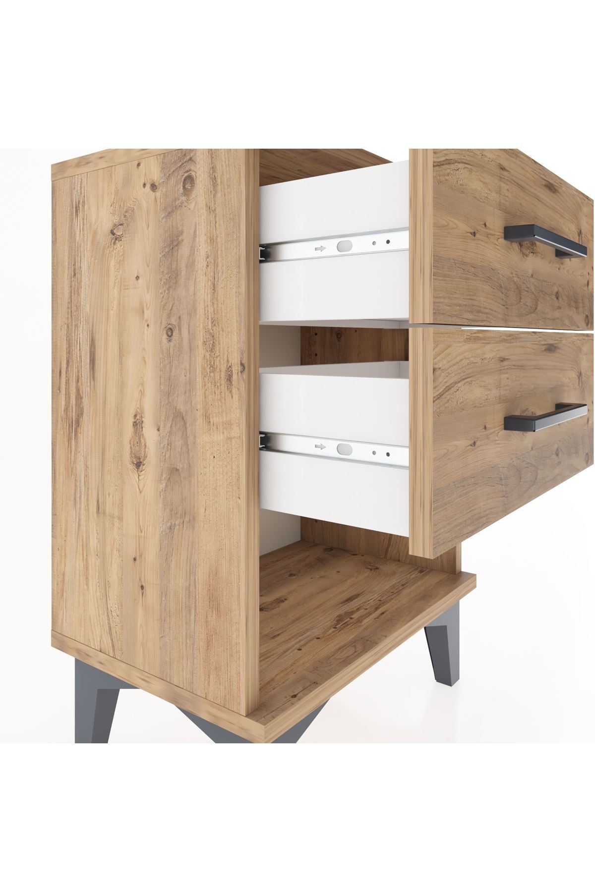Arges Komodin 2 Çekmeceli 44x30x64 - S07M002V9A