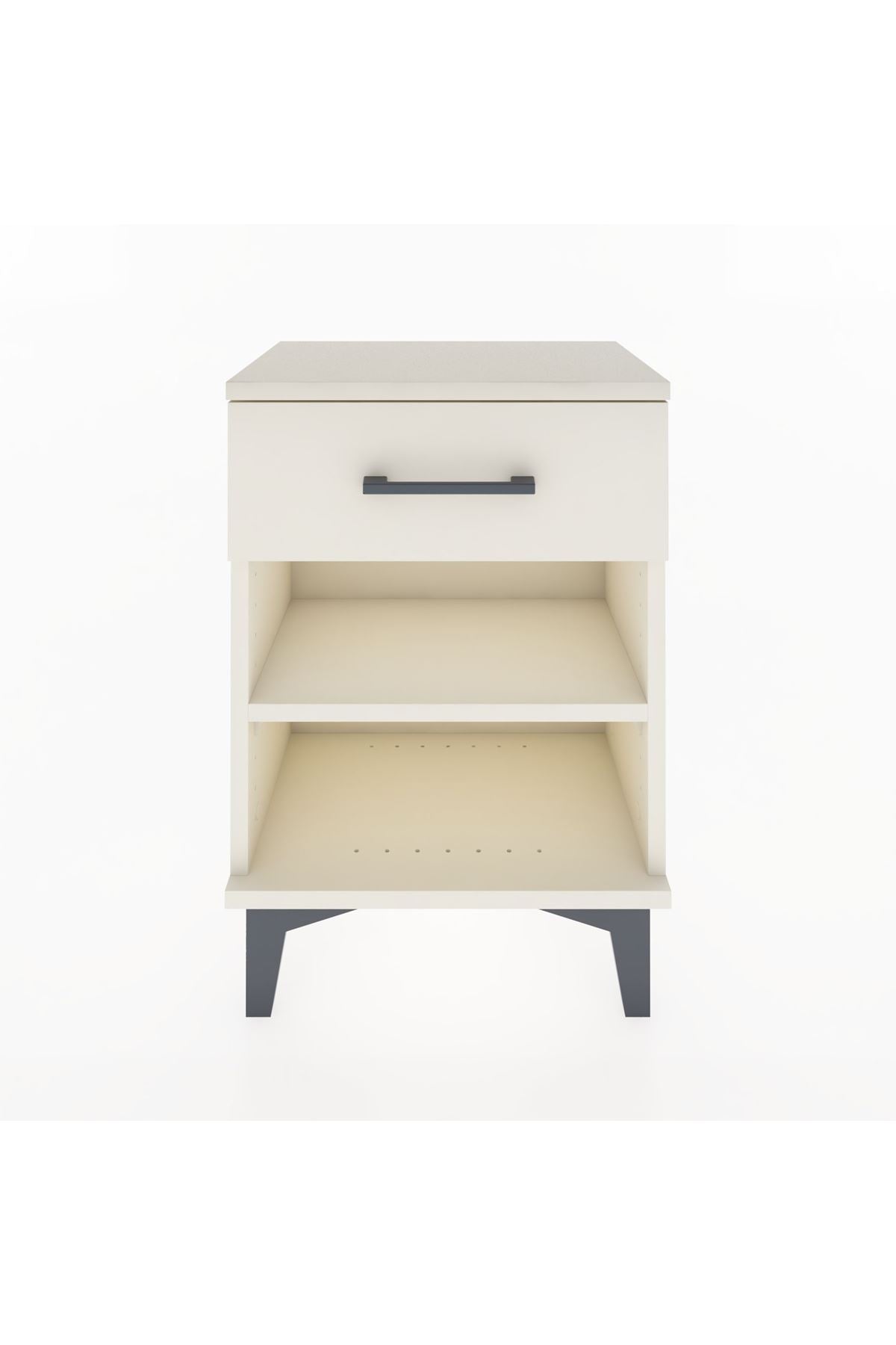 Arges Komodin Tek Raflı Tek Çekmeceli 44x30x64 - S07M003V1A