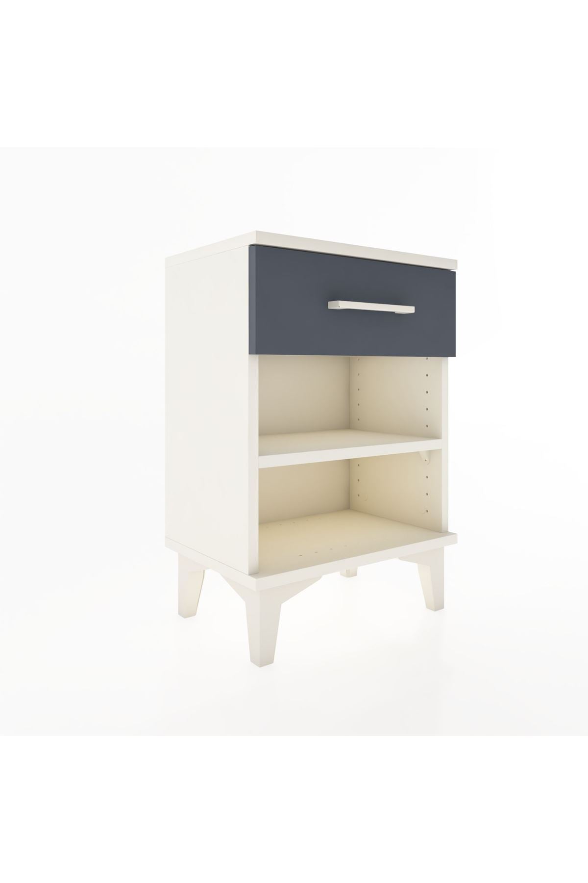 Arges Komodin Tek Raflı Tek Çekmeceli 44x30x64 - S07M003V2A