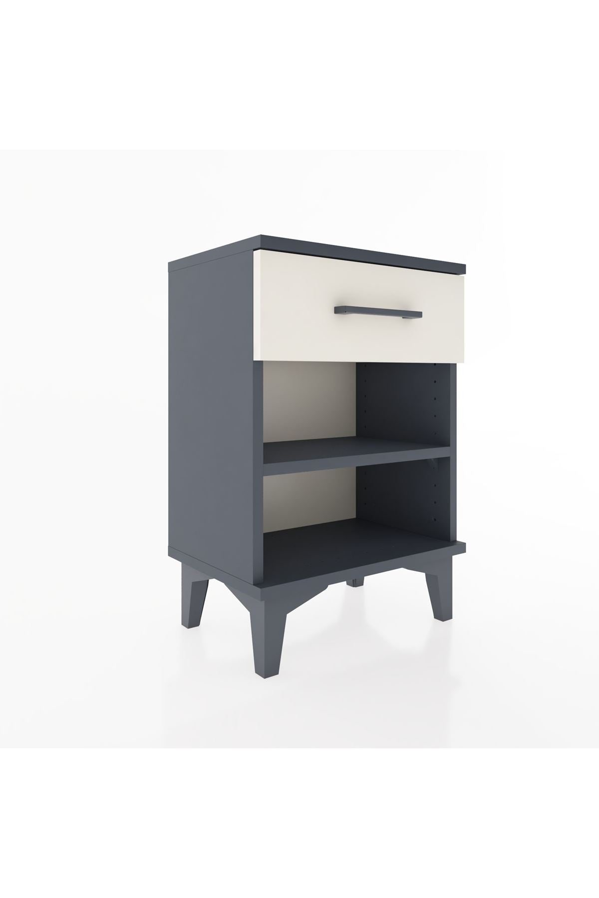 Arges Komodin Tek Raflı Tek Çekmeceli 44x30x64 - S07M003V4A