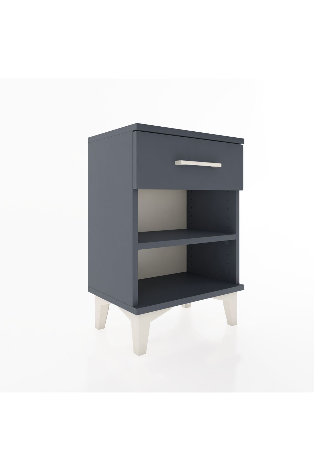 Arges Komodin Tek Raflı Tek Çekmeceli 44x30x64 - S07M003V5A