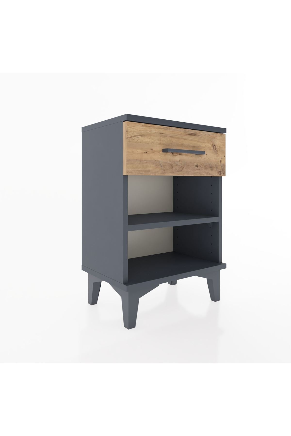 Arges Komodin Tek Raflı Tek Çekmeceli 44x30x64 - S07M003V6A