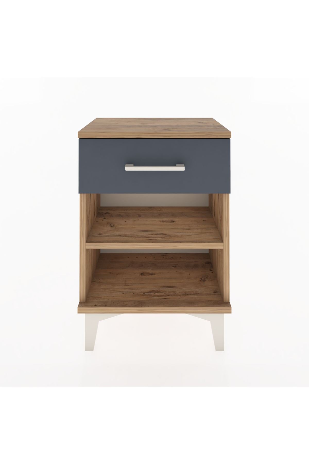 Arges Komodin Tek Raflı Tek Çekmeceli 44x30x64 - S07M003V8A
