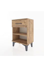 Arges Komodin Tek Raflı Tek Çekmeceli 44x30x64 - S07M003V9A