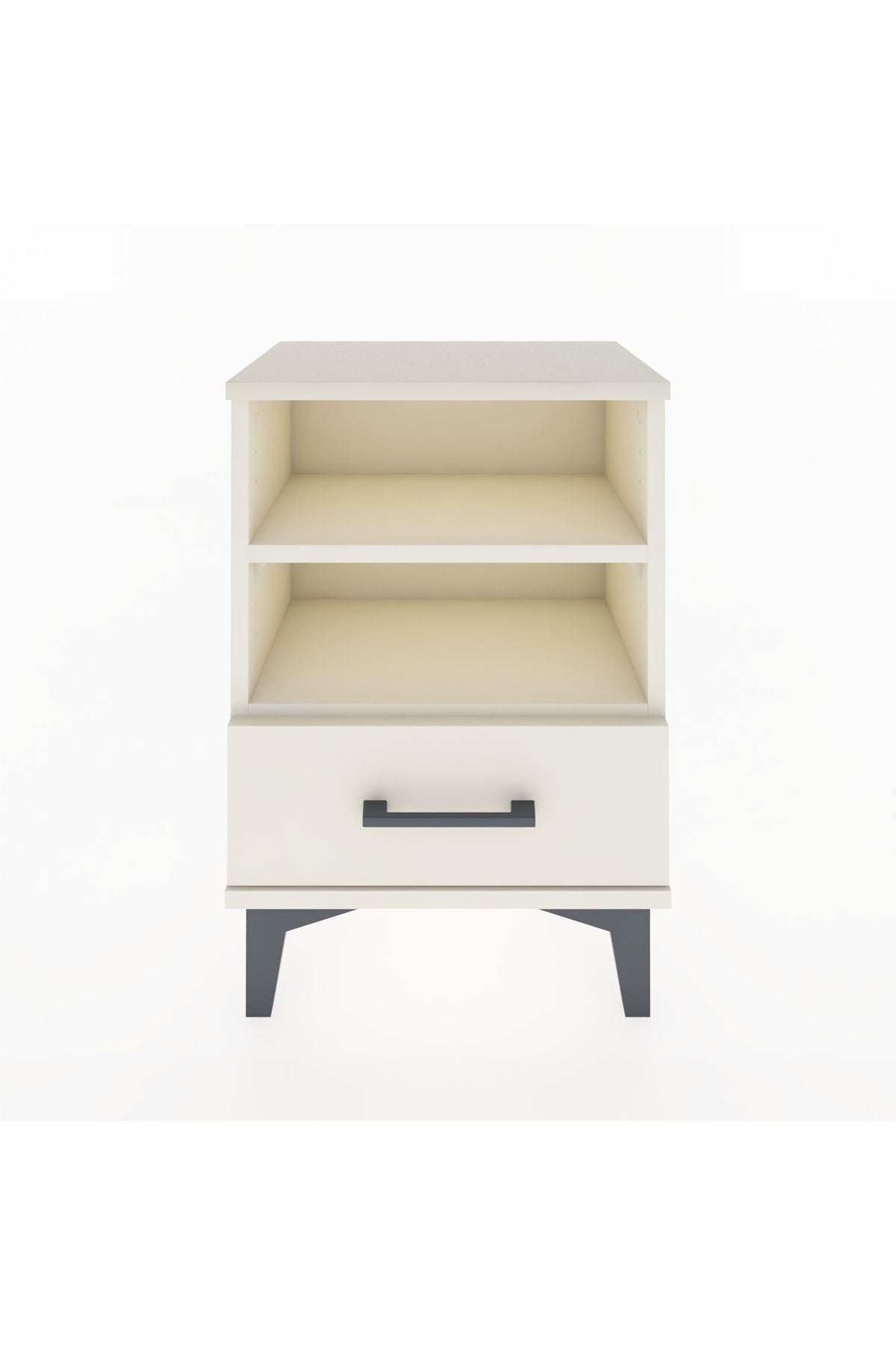 Arges Komodin 2 Raflı Tek Çekmeceli 44x30x64 - S07M004V1A
