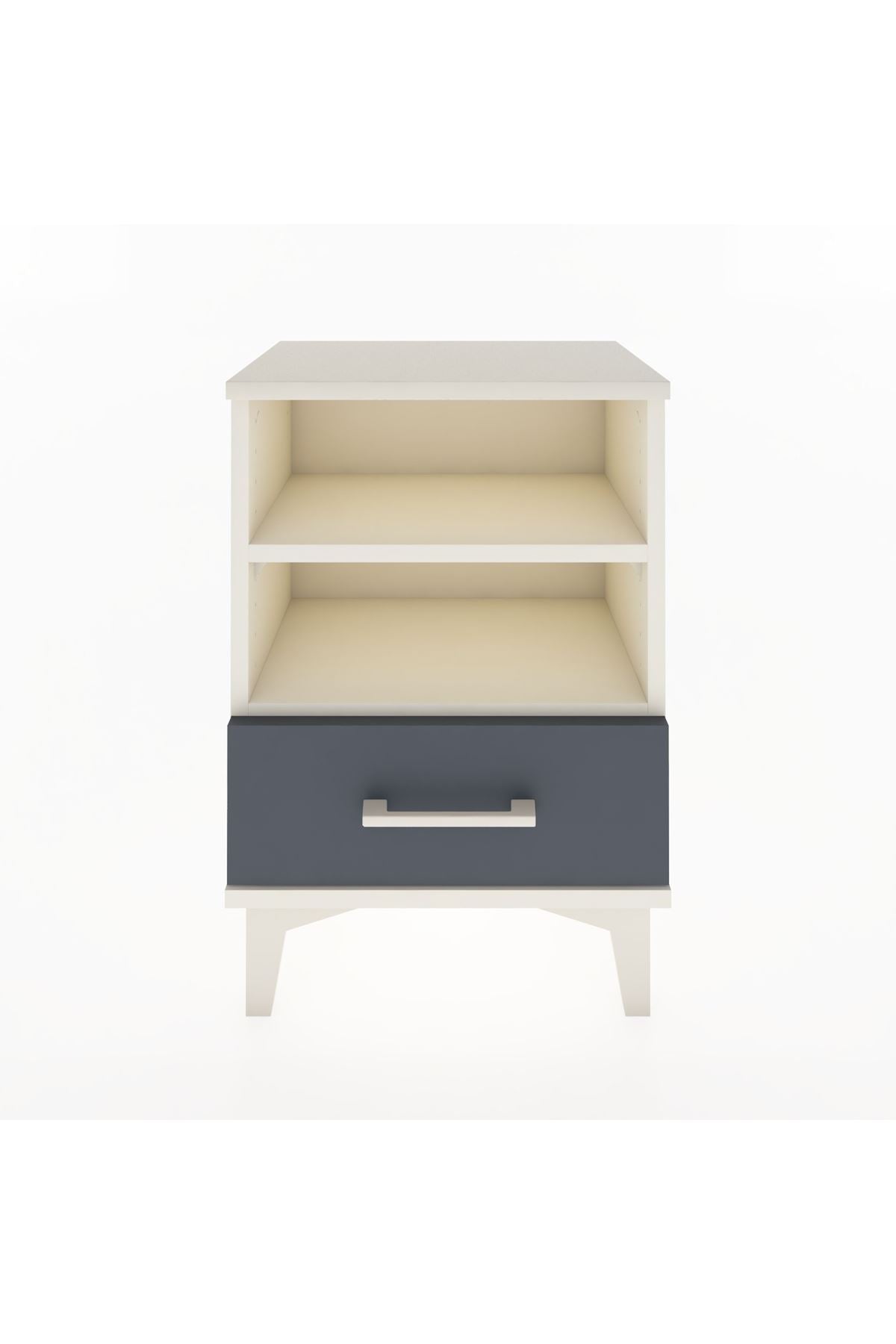 Arges Komodin 2 Raflı Tek Çekmeceli 44x30x64 - S07M004V2A