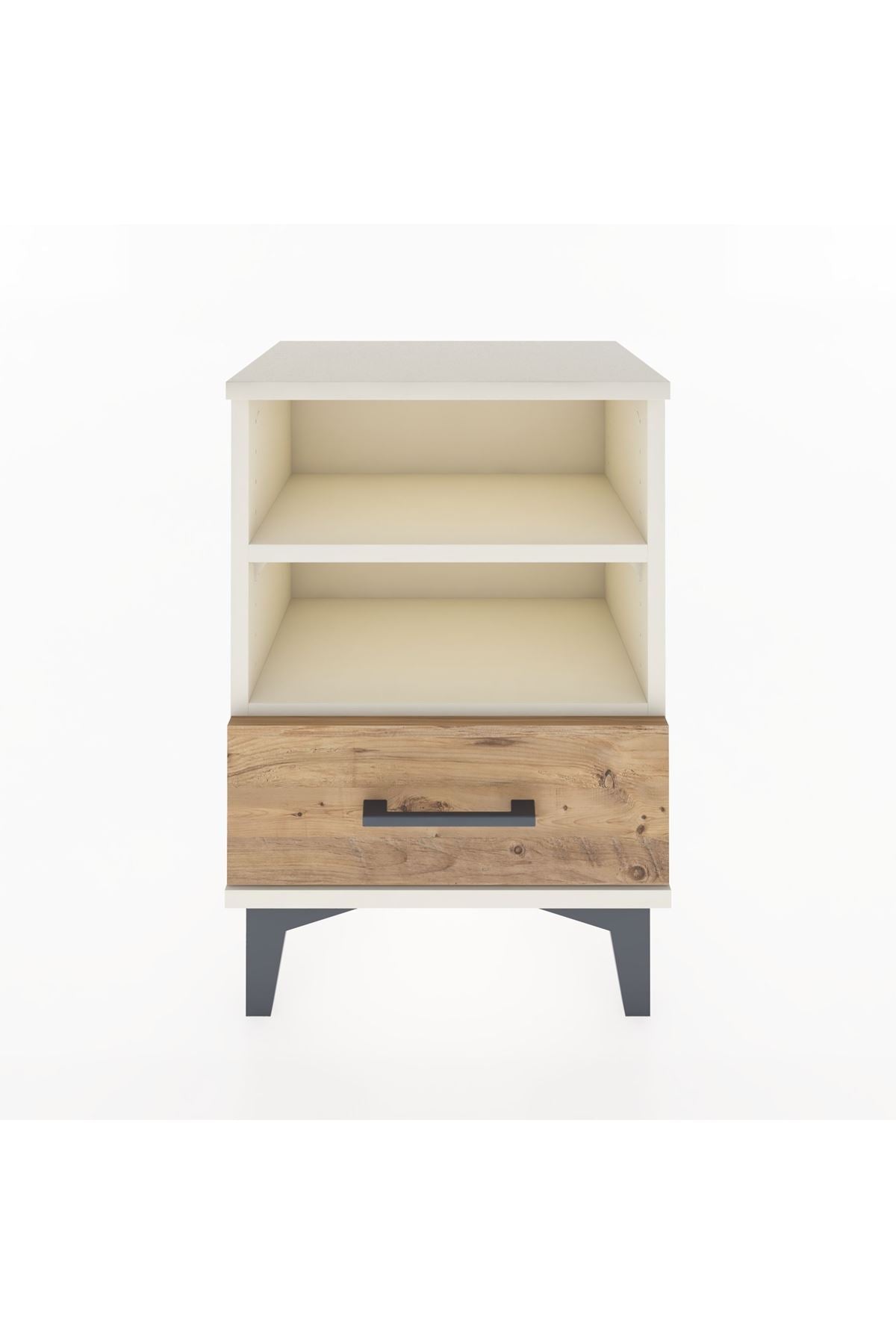 Arges Komodin 2 Raflı Tek Çekmeceli 44x30x64 - S07M004V3A