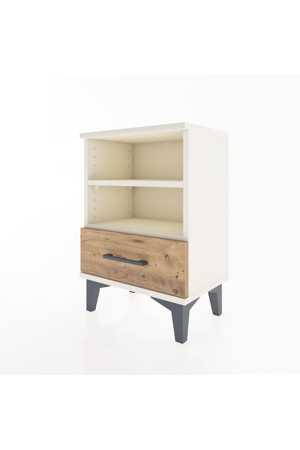 Arges Komodin 2 Raflı Tek Çekmeceli 44x30x64 - S07M004V3A
