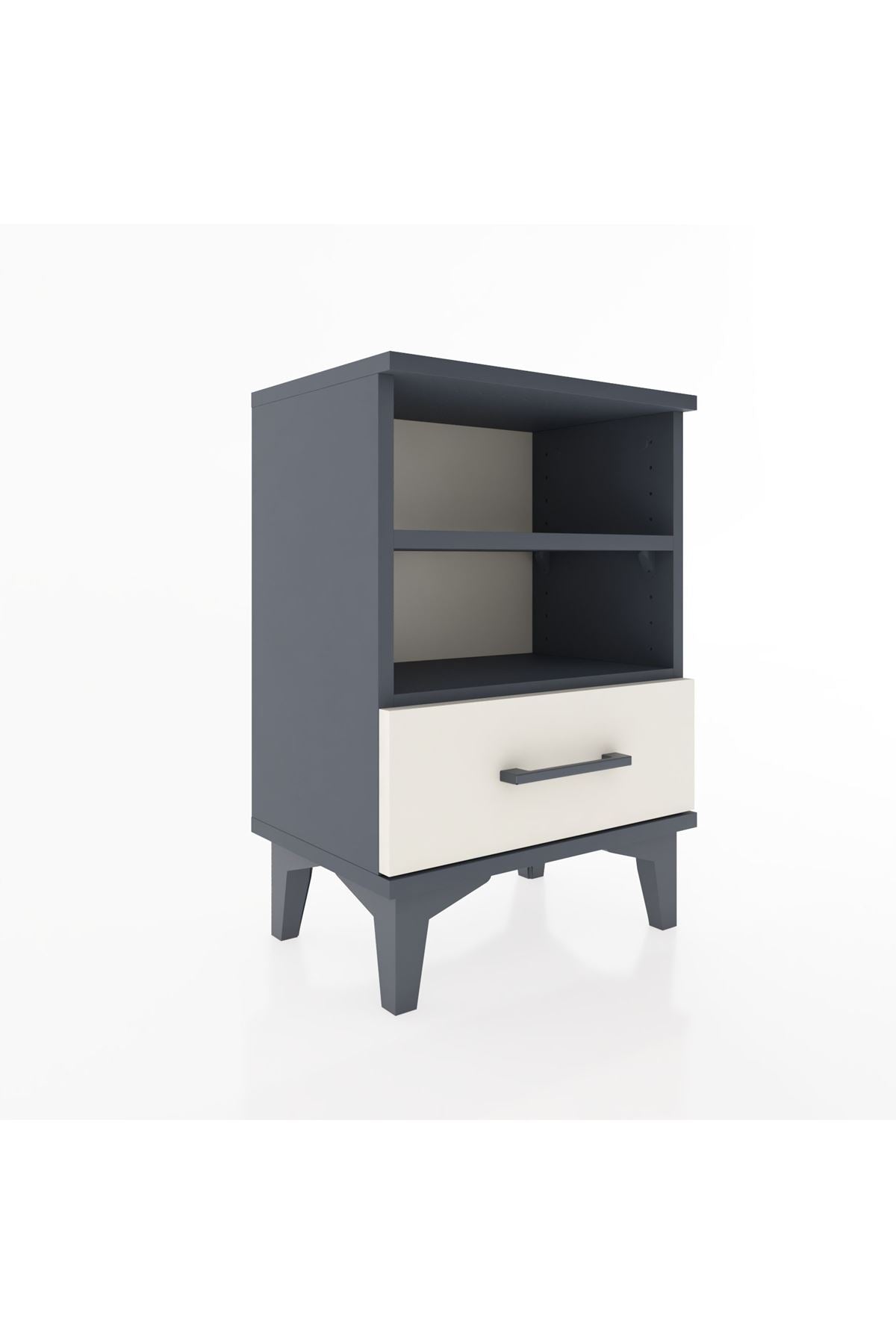 Arges Komodin 2 Raflı Tek Çekmeceli 44x30x64 - S07M004V4A
