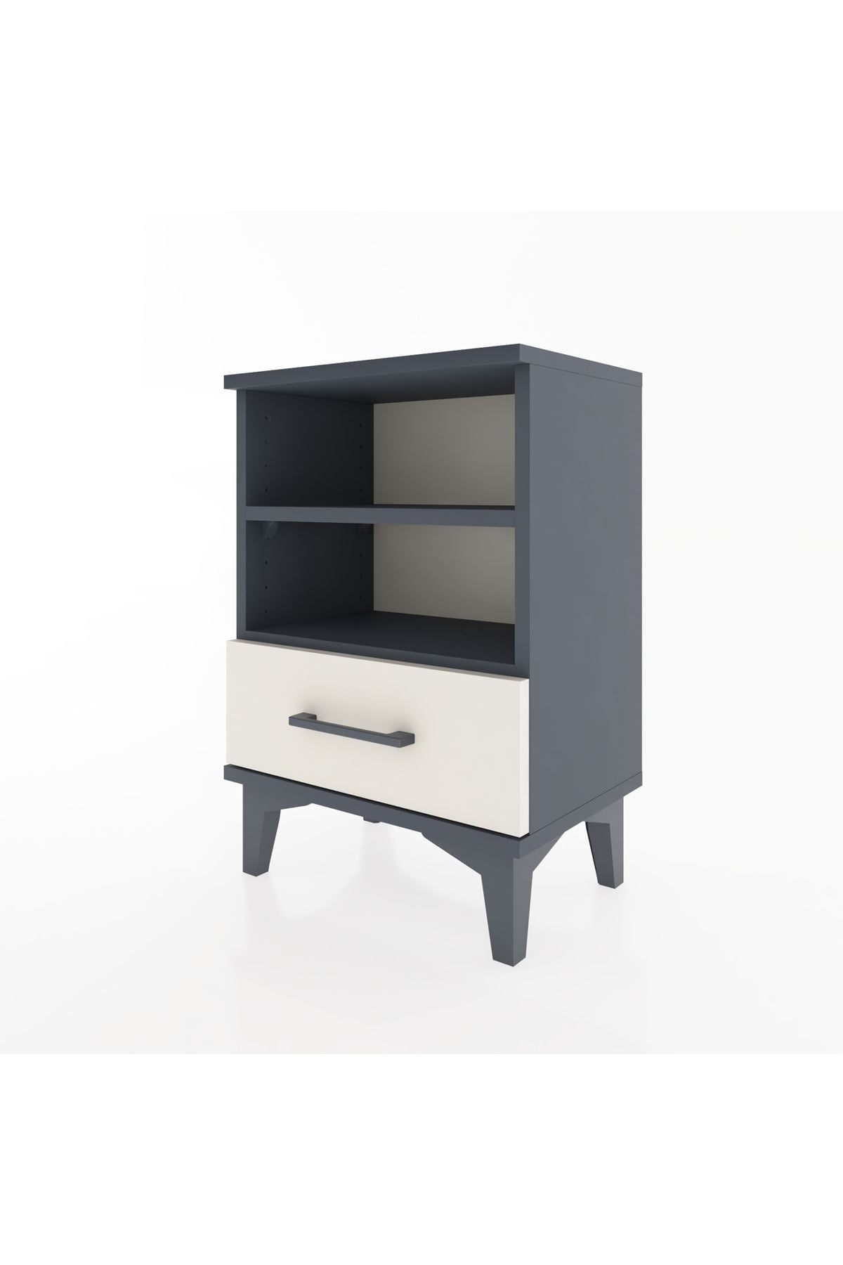 Arges Komodin 2 Raflı Tek Çekmeceli 44x30x64 - S07M004V4A