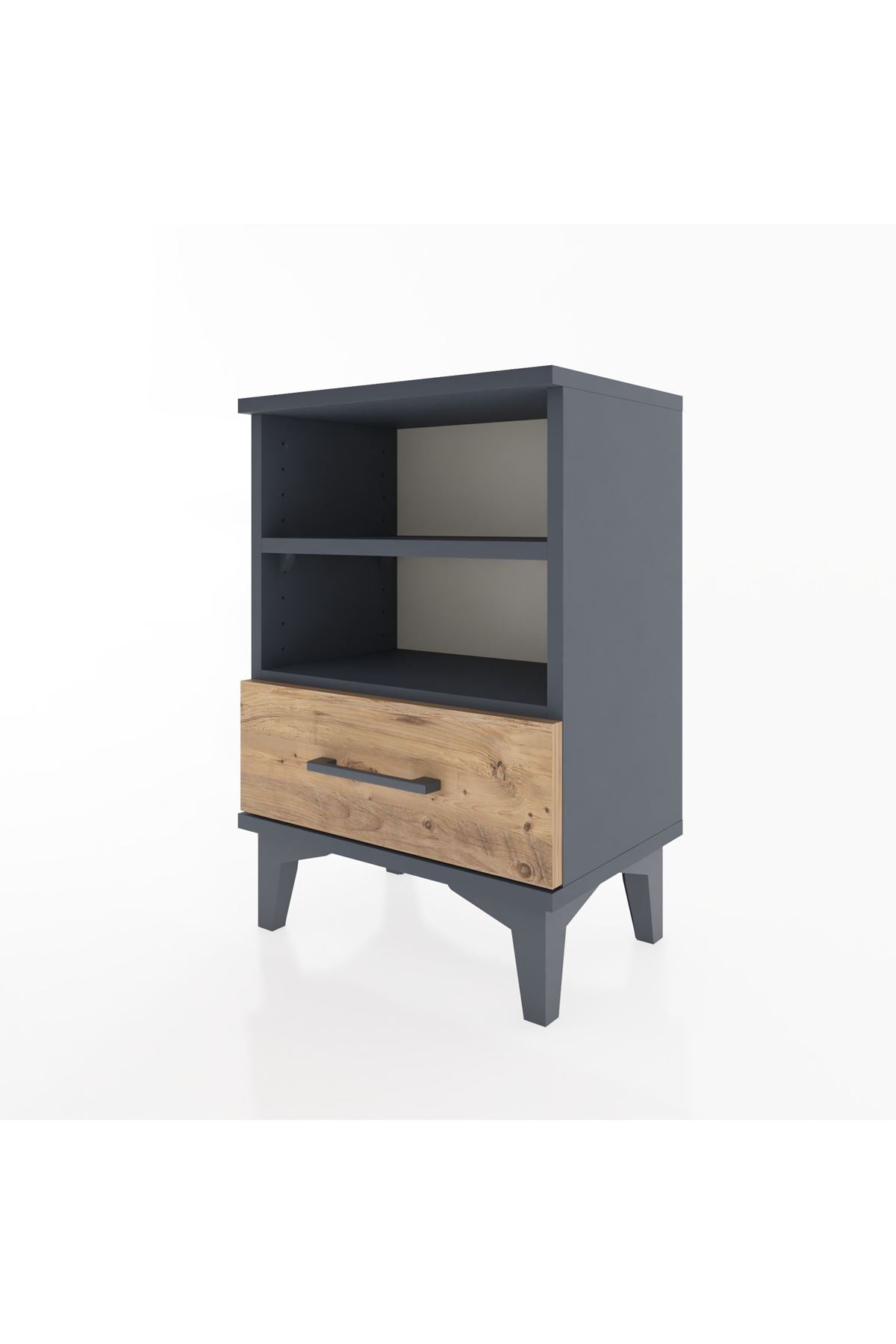 Arges Komodin 2 Raflı Tek Çekmeceli 44x30x64 - S07M004V6A