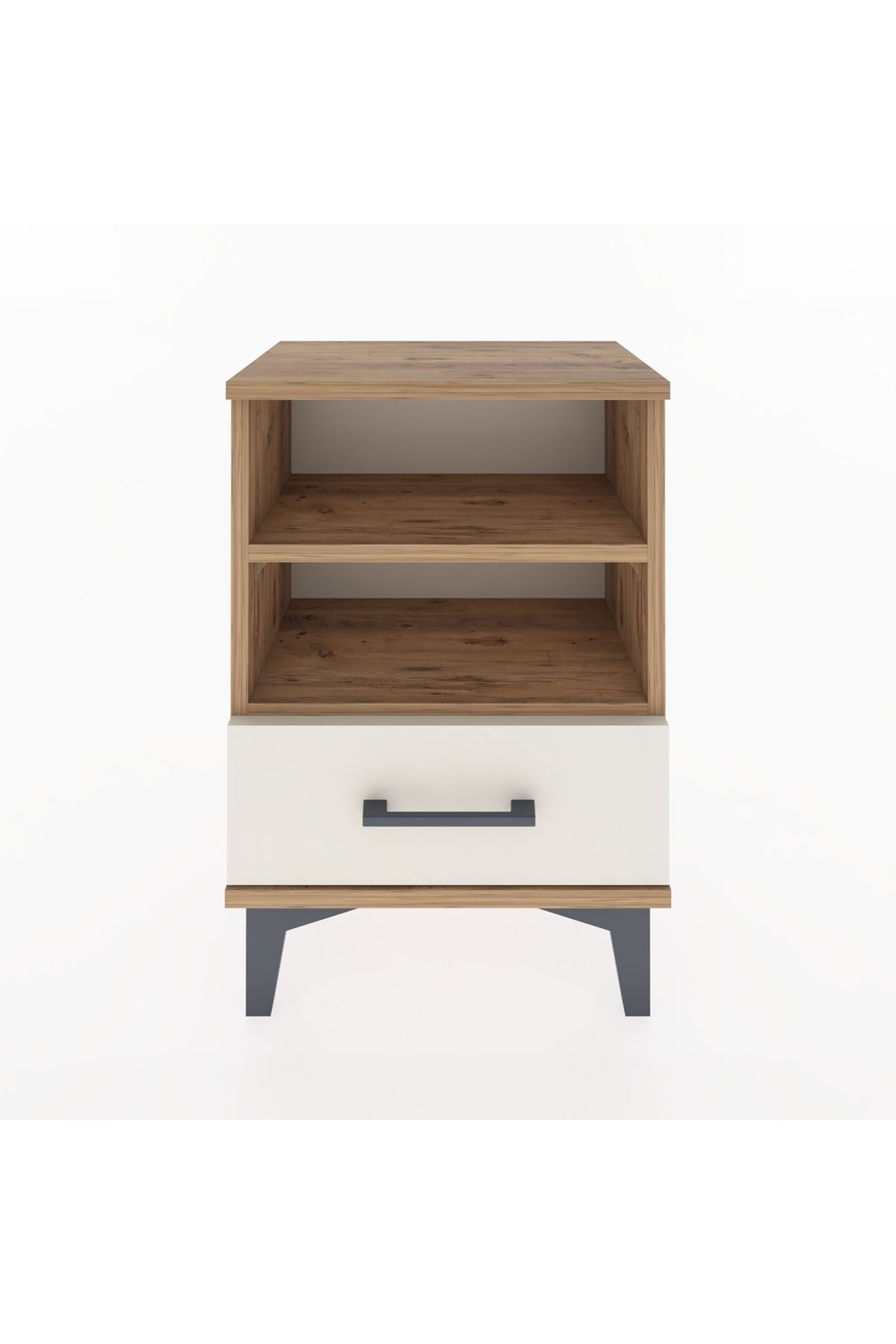 Arges Komodin 2 Raflı Tek Çekmeceli 44x30x64 - S07M004V7A