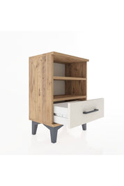 Arges Komodin 2 Raflı Tek Çekmeceli 44x30x64 - S07M004V7A