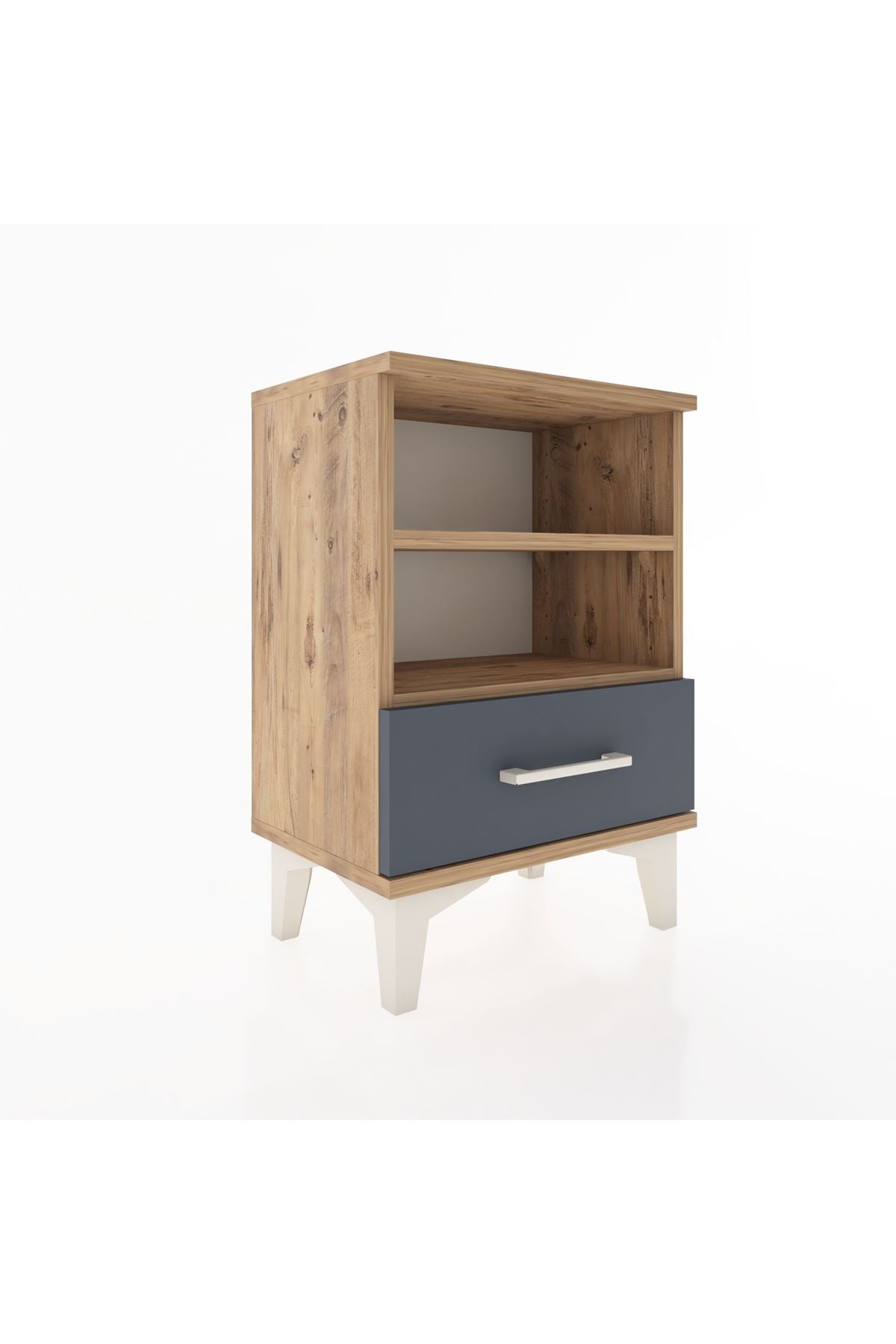 Arges Komodin 2 Raflı Tek Çekmeceli 44x30x64 - S07M004V8A
