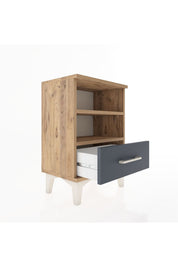 Arges Komodin 2 Raflı Tek Çekmeceli 44x30x64 - S07M004V8A