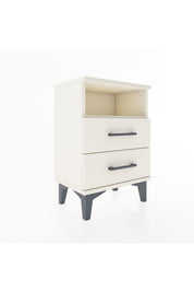 Arges Komodin Tek Raflı 2 Çekmeceli 44x30x64 - S07M005V1A