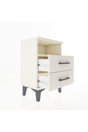 Arges Komodin Tek Raflı 2 Çekmeceli 44x30x64 - S07M005V1A