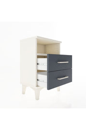 Arges Komodin Tek Raflı 2 Çekmeceli 44x30x64 - S07M005V2A