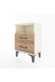 Arges Komodin Tek Raflı 2 Çekmeceli 44x30x64 - S07M005V3A