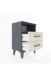 Arges Komodin Tek Raflı 2 Çekmeceli 44x30x64 - S07M005V4A