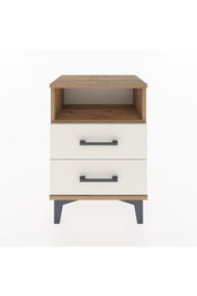 Arges Komodin Tek Raflı 2 Çekmeceli 44x30x64 - S07M005V7A