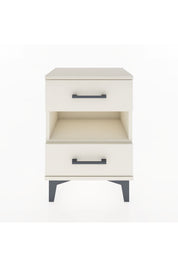 Arges Komodin Tek Raflı 2 Çekmeceli 44x30x64 - S07M006V1A