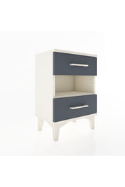 Arges Komodin Tek Raflı 2 Çekmeceli 44x30x64 - S07M006V2A