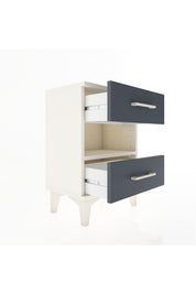 Arges Komodin Tek Raflı 2 Çekmeceli 44x30x64 - S07M006V2A
