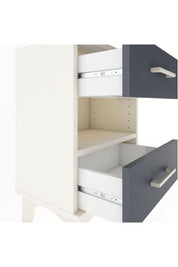 Arges Komodin Tek Raflı 2 Çekmeceli 44x30x64 - S07M006V2A