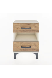 Arges Komodin Tek Raflı 2 Çekmeceli 44x30x64 - S07M006V3A