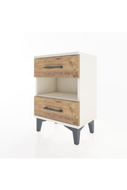 Arges Komodin Tek Raflı 2 Çekmeceli 44x30x64 - S07M006V3A