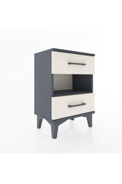 Arges Komodin Tek Raflı 2 Çekmeceli 44x30x64 - S07M006V4A