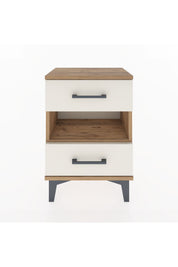 Arges Komodin Tek Raflı 2 Çekmeceli 44x30x64 - S07M006V7A
