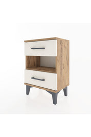 Arges Komodin Tek Raflı 2 Çekmeceli 44x30x64 - S07M006V7A