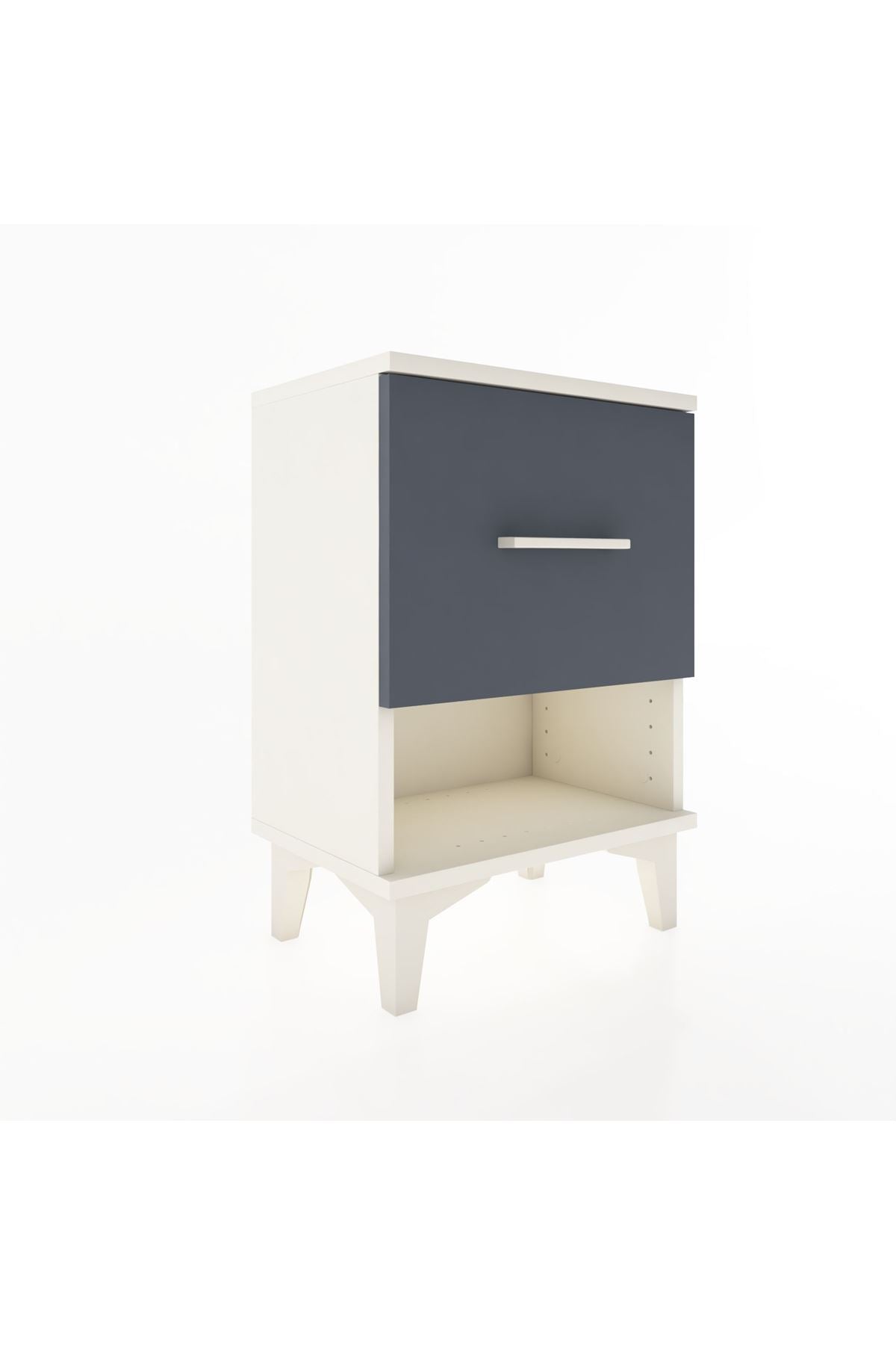 Arges Komodin Tek Çekmeceli 44x30x64 - S07M007V2A