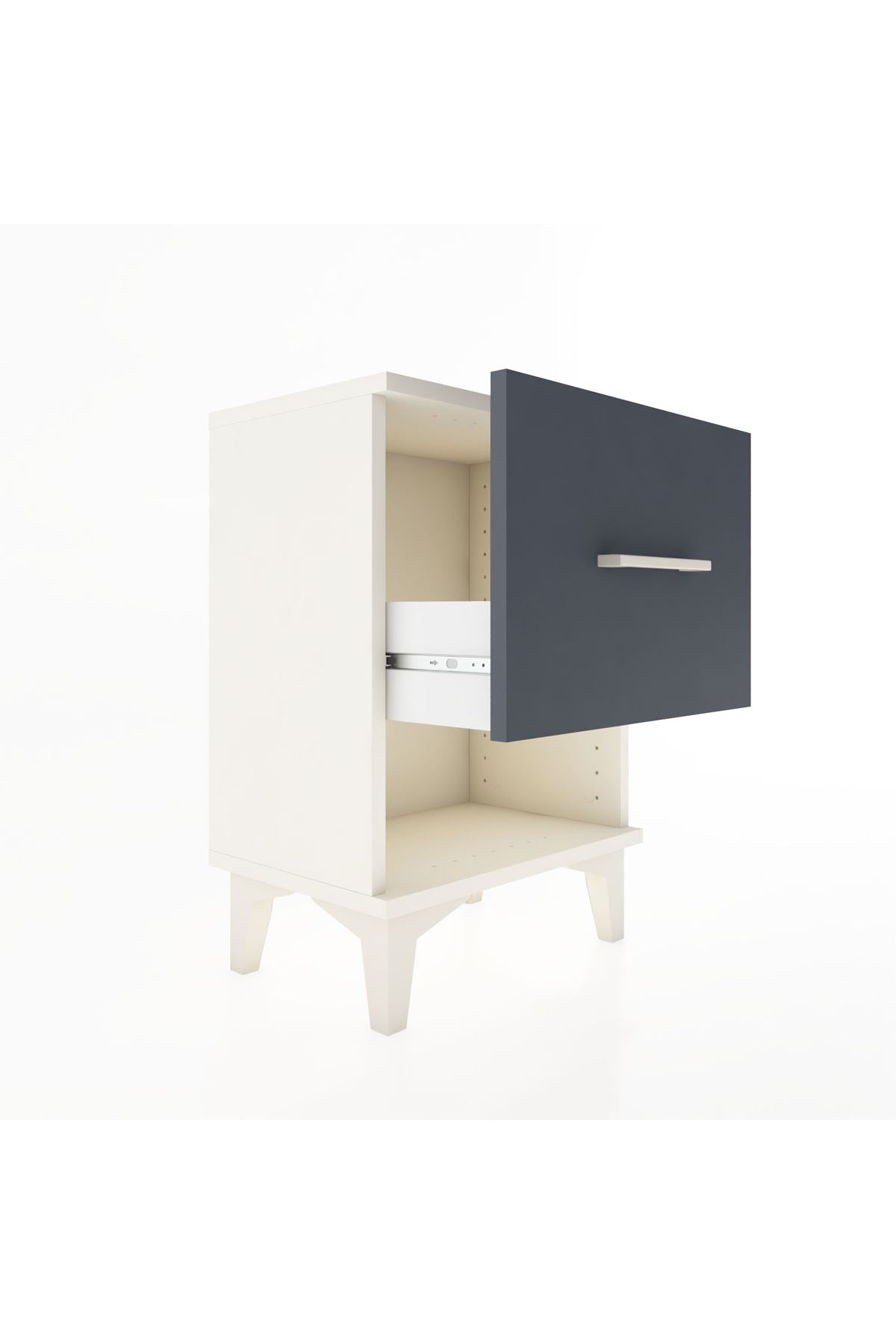 Arges Komodin Tek Çekmeceli 44x30x64 - S07M007V2A